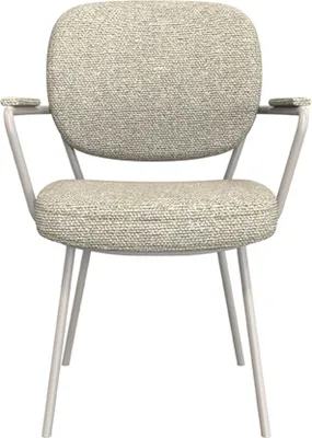 Produktbild von LABEL51 Esszimmerstuhl Lausanne - Natur - Boucle - 2er-Set