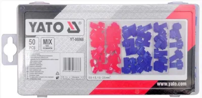 Produktbild von Yato YT-06868, Blau, Rot, 50 Stück(e)
