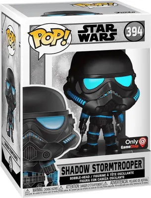 Produktbild von Star Wars - Shadow Stormtrooper 394 Only GameStop - Funko Pop! - Vinyl Figur
