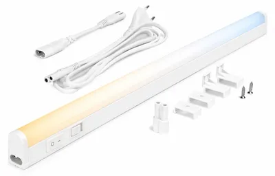 Produktbild von LED Unterbauleuchte Lightbar Connect Linex 60cm Weiß IP20 10W 1100lm CCT Warmweiß bis Kaltweiß mit Schalter