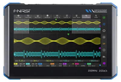 Obrázok produktu pre FNIRSI DPOS350P 4-in-1 digital oscilloscope
