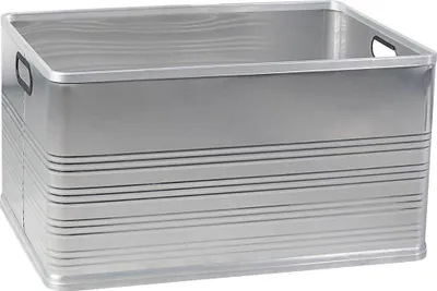 Produktbild von Alu-Transportkasten, 118 Liter, LxBxH 700 x 500 x 375 mm