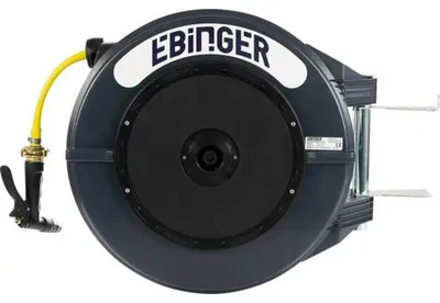 Produktbild von Profi-Schlauchaufroller EBINGER DR 300 – R3, mit 10 m ¾“ PVC-Schlauch