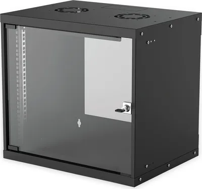 Immagine prodotto di INTELLINET Wandverteiler 19" 9 HE 540x400 Flatpack schwarz