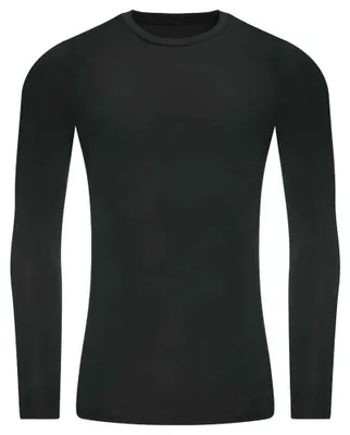 Image de Just Cool - Haut « Active » Base Layer pour hommes LT5532 (L) (noir jais)