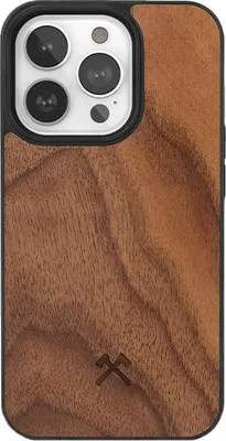 Produktbild von Woodcessories Bumper MagSafe, Cover, Apple, iPhone 14 Pro Max, 17 cm (6.69"), Walnuss, Holz