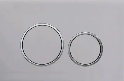 Image de FenixButton 05 chrome brillant affleurant /compatible avec Geberit Sigma UP300 et UP320/ (600501)
