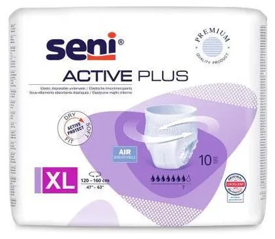 Zdjęcie produktu dla Seni Active majtki chłonne plus XL 6X10 szt
