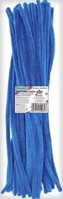 Imagen del producto de Tijeras de corte de alambre decorativas, color azul, 0,6 x 30 cm, paquete de 50 unidades, marca Titanum