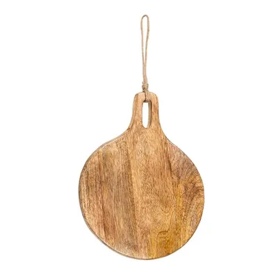 Productafbeelding van Mars & More snijplank, mangohout, rond, diameter 22 cm