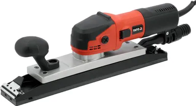 Produktbild von Exzenterschleifer 600W mit verlängerter Schleifplatte
