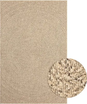 Image de Tapis ZIZUR 160x230 cm aspect de jute intérieur et extérieur
