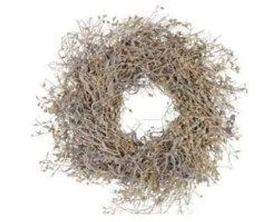 Produktbild von DBT Bonsaikranz "Wolkenkranz" Holz-Naturmaterialien Grau-Braun D 30cm H 9cm