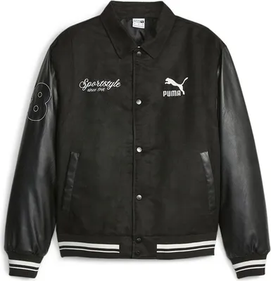 Produktbild von Puma Select Team Varsity Jacke Schwarz M Herren,Damen Schwarz M