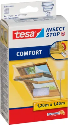 Immagine prodotto di tesa Fliegengitter Comfort Klett für Dachfenster weiß