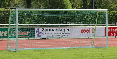 Produktbild von Fußballtor - mobiles Jugendtor - 5,00 x 2,00 m - vollverschweißt, inkl. Tornetz 1.50m OHNE Transportrollen Kunststoff-Netzhaken