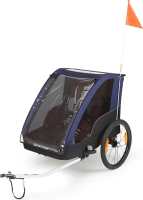 Produktbild von POLISPORT Child Trailer & Stroller Complete Grey/Blue