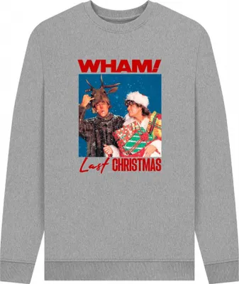 Produktbild von Wham - "Last Christmas" Sweatshirt für Herren/Damen Uni PN2088 (M) (Hell Heide)
