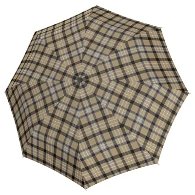 Imagen del producto de Knirps paraguas de bolsillo paraguas A.200 Medium Duomatic 2Picnic beige