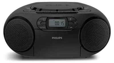 Produktbild von Philips TAZ2200/10, 1,35 kg, Schwarz, Tragbarer CD-Player