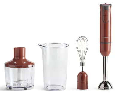 Obrázok produktu pre Tognana Porcellane D2DFI02IRRO, Ponorný mixér, 0,5 L, 600 W, Červená