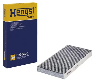 Productafbeelding van HENGST E2904LC Interieurfilter, pollenfilter, geschikt voor MERCEDES-BENZ SLK (R171), met actieve koolfilter