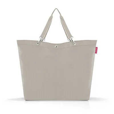 Produktbild von reisenthel shopper XL, Einkaufstasche, Tragetasche, Strandtasche, Tasche, Herringbone Sand, 35 L, ZU6049