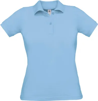 Produktbild von B&C PW455 | Poloshirt Safran Pure / Women - Farbe: Real Green - Größe: S