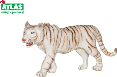 Image de C - Figurine Tigre blanc 13 cm