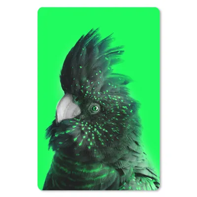 Produktbild von MuchoWow® Mauspad Mousepad Kakadu - Vogel - Grün 18x27 cm - Mousepads - Maus Mat - Pad - Mausunterlage
