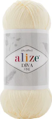 Produktbild von Alize Diva Fine Forever 1 Strickgarn