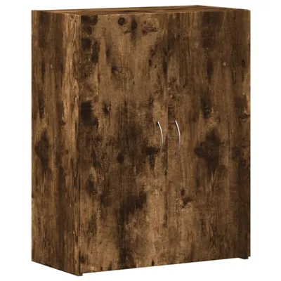 Obrázek produktu pro vidaXL Skříň na dokumenty kouřový dub 60x32x77,5 cm materiál na bázi dřeva
