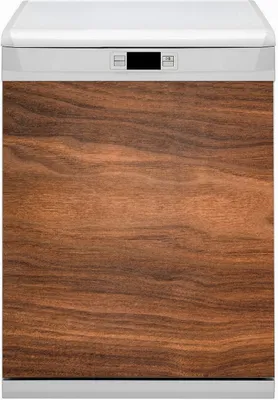 Obrázok produktu pre Magnetická fólia do umývačky riadu kuchynská magnetická podložka 60x70 cm dekor umývačka riadu - drevo