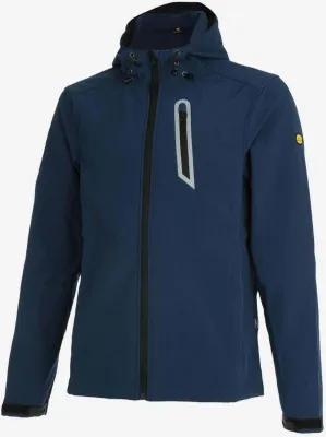 Imagen del producto de Chaqueta de trabajo Softshell Diadora, color azul claro