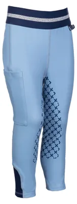 Productafbeelding van HKM Bria leggings, donkerblauw, maat 140