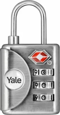 Immagine prodotto di Lucchetto Yale YTP1/32/119/1, da viaggio, TSA a combinazione numerica, 42 mm