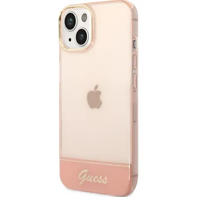 Produktbild von Guess Guhcp14Shgcop Iphone 14 6,1"" Różowy/Pink Hardcase Transluzent