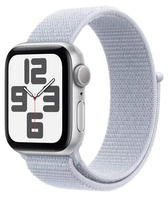 Produktbild von Apple Watch SE Aluminium Silber, Blaue Wolke, 40mm, GPS