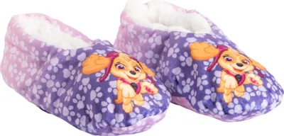 Produktbild von Paw Patrol Ballerinas für Mädchen ABS Winter Hausschuhe gefüttert Kinder Slipper Pantoffeln Lila 23-26