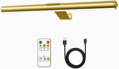 Zdjęcie produktu dla Lampa ścienna LED z akumulatorem – do wnętrz – USB – salon – sypialnia – bezprzewodowa – na baterię – oświetlenie schodów – pilot