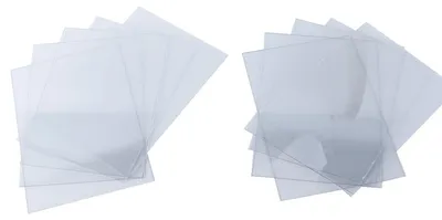 Schrumpffolie 10 Stück 17,5x12,5 cm für DIY-Basteln