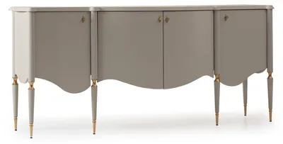Produktbild von Anrichte Sideboard Schrank Holz Beige Kommode Esszimmer Möbel
