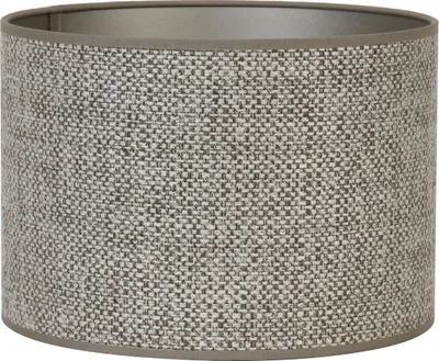 Produktbild von Light & Living - Lampenschirm Zylinder Saverna - Braun - Ø30x21cm - Stoffschirm für E27
