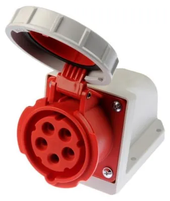 Immagine prodotto di Presa a muro PCE 16A 5p 6h IP67