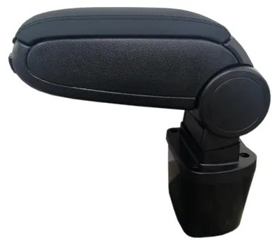 Immagine prodotto di Nuovo bracciolo, portaoggetti per auto per Nissan Juke 2009+ con rivestimento in lussuosa pelle nera (Pelle finta)