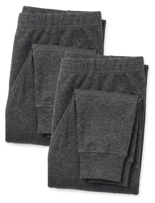 Produktbild von Black Snake Lange Unterhose Herren Doppelpack Gr.5-8 - M - Anthrazit Melange, KI-generiertes Bild