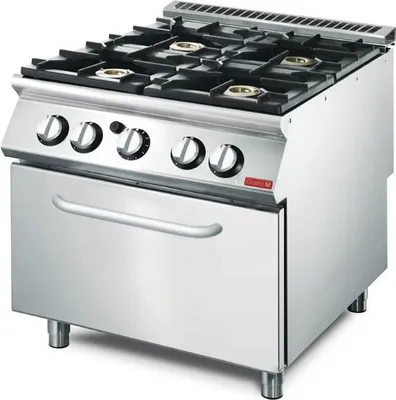 Obrázok produktu pre Plynový sporák s rúrou Gastro M 70/80Cfgb