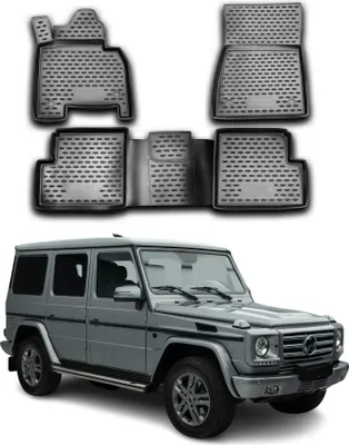 Immagine prodotto di 1990-2018 Mercedes Classe G W463 Tappetini TPE Nero 4 pz