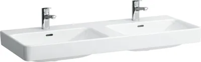Produktbild von Laufen LF Pro S DWT, Unterbau, 81496.6, 1 Hahnloch, mit Überlauf, 1200x460, weiß, 1 Stk.