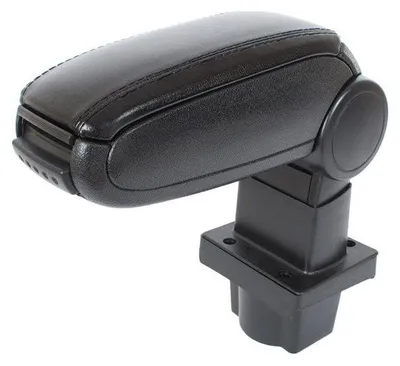 Produktbild von Mittelarmlehne Armlehne KLAPPBAR Leder schwarz für Skoda Octavia II 1Z ab 2004